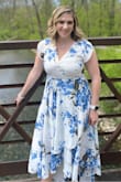 Like all the other reviews, I absolutely loved this dress and how it flows, but the bust is just... off. I wore a large that fit well in the waist (I wear a size 12 pants,) but my breasts just seemed completely exposed. The dress didn't conceal any of my bras that I tried on. I had to use 2 safety pins to cover myself up, and then it seemed like there wasn't enough fabric to cover them. I wear a 36/38 DD. It's just so off. Lulus needs to think about how to redesign the top since almost everyone is having issues. I hated how my chest looked in my family pictures. Hated it. - Ashley S.
