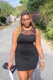 I purchased this dress for an event and it was the thing cutest ever! I received so many compliments about it! I went so well with my heels and jewelry. It runs slightly snug but that was just what I was looking for, it hugged my curves perfectly! I would definitely recommend purchasing this dress! - Lyneisha P.