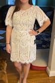 I ordered this dress for my wedding rehearsal dinner in August and it is perfect! It is very comfortable and flattering. - Adrienne N.