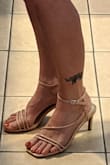 Perfect neutral color, simple yet sexy. The size is perfect but the fit to the foot is a little loose. - Tisha W.