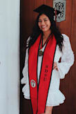 I ordered this online for my grad pics and have gotten so many compliments! It is classy and fun and made me feel confident for a big moment. - Liana M.