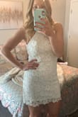 I've never had a dress fit so perfectly! I absolutely loved it. Super comfy and not super tight. Perfect for graduation. - JOrden G.