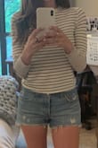 Perfect fit. Love Levi's shorts. Will be perfect for the summer. - Lauren K.