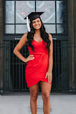 Absolutely loved this dress! Great material and for perfect! - Bailie B.
