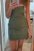 Loved this little overall dress, I can't wait to wear it! - Sharra H.