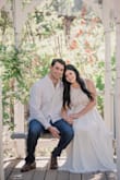 Wore for elopement announcement photos! Loved the dress but i would suggest getting it hemmed if you are under 5'6. It is also very heavy fabric so I would not recommend to wear it on a hot summer day like I did. It does not breathe but it is so flowy and fun! - Brittney T.