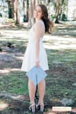 Perfect for the graduate! Great fit and cute back design. - Sue A.