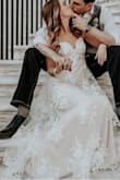 I'm pretty petite in the bust so I had it altered to add padding but other than that I love it! Made the perfect wedding dress - Audrey F.
