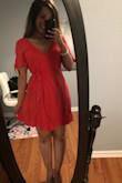 An absolute gorgeous find! I can't wait to wear this out. I bought a medium and it fits perfectly! - Alexandria R.