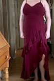 Okay, this dress is amazing. 

It makes me look like I have curves, it fits perfectly, and it's so comfy! Love that the straps are adjustable and the slit is perfect! 

Cannot wait to wear it to be a bridesmaid! - Brianne C.