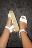 These sandals are so pretty! They have the perfect material and are very high quality! They are so worth it, I would highly recommend! - Payton B.