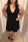 Great fabric fully lined. Great fit. I'll have to take the shoulders up a bit but I always  have to.very low in the chest area.   Perfect length for me.  Can't wait to wear it.   Be prepared to pay exchange and duties if you live in Canada. I ended up paying more then I thought. - Teresa S.