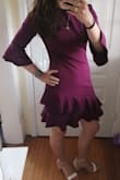 Surprised by the fit of the dress; tends to ride up a little, but very comfortable and seems like a great material -- durable but breathable. Love it and can't wait to wear it out! - Elaine B.