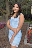 Love the lace straps where a bit long also a little loose on the waist. Great for my senior photos! - Mary A.