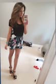 I should have gone with the XS since I can sometimes be in-between depending on the brand, but these still fit pretty good. The front tie helps with the little bit that is loose. Overall, I can't wait to rock these this summer - Cassondra L.