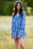 This is my favorite dress. I love the sleeves. This is super light weight and not too short. Such a fun and comfy dress. - Zoe F.