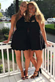 Since I'm tall, it was a little short but it was a beautiful dress to wear for my event! HIGHLY RECOMMEND! - Rachel S.