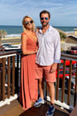 Wore it for anniversary lunch at a nice beachside restaurant and got a ton of compliments. Lays beautifully on the chest and flows so nice in the wind. The wrap places the leg opening just right for a sexy peekaboo. Wish it came in other colors. Would buy them all! - Katie B.