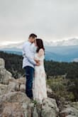 This dress was just what I was looking for for engagement pictures. I normally am between a M or L but based on prior reviews I ordered the large and am happy I did. I am 5'8" and it was a little long so someone shorter might need it altered. - Alicia D.