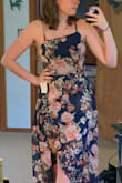 I love the material, and the pattern is beautiful. A little tight around the ribs, if you're a little broader like me you might want to order a size up, but other than that it's gorgeous! - Hannah S.