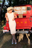 Wore it for my wedding rehearsal! So cute and perfectly elegant and sexy with the low back! - Molly S.