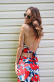 this is one of those dresses that look perfect for many occasions! Bought a small, because I have a tiny waist, long torso, and am very tall, but wish I'd gotten an extra small, so I could pull the skirt up my waist a little higher and have it stay up while I'm walking around. Nothing a quick pin or trip to get it altered couldn't fix! - Becky C.