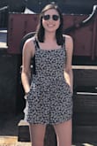 These overalls are so cute! The adjustable straps help it to fit perfectly and is super comfy - Audrey A.