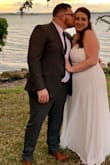 Due to coronavirus my original wedding got postponed but we decided to do something special for our civil ceremony and this dress was absolutely beautiful!!! The fabric feels so expensive and the lace on top is gorgeous. Only complaint would be the straps could have been thicker for someone as busty as I am, but otherwise it's perfect. - Irini P.
