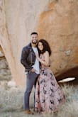 Looooved this dress! Wore it for my engagement photos and it was stunning. I could have worn an XS and it would have fit a little better I think but the small sufficed. This dress is soft, flowy and just so feminine - love. - Chardae R.