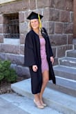 With my height, I always struggle to find dresses long enough but also large enough to fit my bust! This dress was able to do both! I'm usually a M/L but I went up in size! It was a little loose but so comfortable and showed off my curves!! I absolutely love this dress - Alexa B.