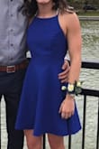 I did love how this dress looked but it was just a little bit large. Returning wasn't a problem I just went a size down to and XS and now I absolutely love the dress!! Super cute and comfortable!! - Mollie B.