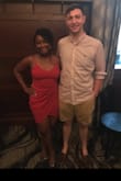 I've been eyeing this dress for about a year now, but bodycon scares me lol. The wrap is super flattering and accentuates your waist! I have a big butt and thighs, so the dress did ride up..but I personally wouldn't size up to avoid bagginess in the chest - Morgan F.