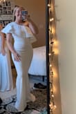 This dress is so classy and great for any formal event. I love the one shoulder look and the tightness of the dress was flattering to my curves. It was stretchy and comfortable to spend the night partying in! - Gabby H.