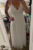 I absolutely LOVE this dress! Ordered it for my up coming wedding.. The quality of the dress is amazing especially for the price. Loved it so much I ordered another dress and some shoes. Shipping was quick too. Received my package in less then 2 weeks. Highly recommended this company - Kristy H.