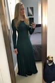 Got it in black and green and ended up keeping both because I couldn't part with either one! Excited to wear this in the fall! - Christie E.