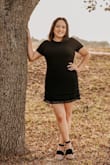 I ordered this dress a week prior to my graduation photoshoot and I am literally obsessed with it! I am so happy I ordered it! Definitely recommend! - Andrea P.