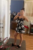 Order a small first and it was a little too fitted and short. Exchanged for a medium and it was a little looser than I usually like but it's so cute an comfortable I decided to keep! I wanted a dressier romper that I could run errands in as well as dress up. - Maggy S.
