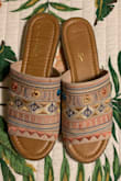 So cute and easy to slip on. I love the gold trim on the heels. I will definitely order shoes from here again. - Amber R.