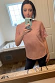It's very flattering and you can dress it up or down! True to size and comfortable. - Alicia F.