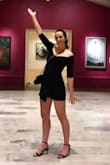 Loved this dress, fit like a glove, however very short. Hardly covered my butt. - Ryleigh M.
