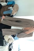 I was looking for a work blazer that could also work as a jacket when it's colder (wearing a coat and a blazer on cold days is way too tight). I ordered an L instead of an M because I like to not be too constrained in my blazers and it works perfectly. It's cute and a thicker material. - Faustine D.