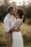 I absolutely loved wearing this dress! It arrived right on time, fit (almost) perfectly (just a tad big in the arms) and I loved it so much I even wore it after my wedding for a bridal styled photoshoot!! See photos:
@limnedlight
www.Limnedlight.com - Kristen M.