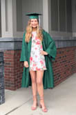 I wore these shoes to my high school graduation and they worked perfectly! The color was a beautiful mauve, and they were super comfortable! I recommend! - Ainsley B.