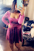 So cute and comfy I didn't want to take it off! Amazing and worth it. I got this dress for 11 dollars so it made the purchase even better. A perfect dress to wear for a company's Christmas party. - Ebony B.