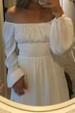 Fits well! Love the length. Nice and flowy! - Annelise B.