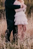 This is by far one of my favorite dresses I've owned! I bought this for engagement photos although I'm hesitant to order online so I was very surprised with the perfect fit! Arms are a bit snug just because they don't stretch and is difficult to lift arms without the whole dress coming up. - Christine R.