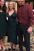I have a large chest area, so I usually order a medium, this dress was great for my husbands work Christmas party. The only thing I didn't realize was that it shows a lot of cleavage. I was a little worried about that but it still looked amazing! - Meghan G.