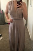 Love this dress! Amazing price, love the versatility so all of us bridesmaids can wear it differently. Fabric is incredible, flattering and comfortable. Wedding isn't until October but I didn't want to take this dress off. Would recommend! - Stephanie S.