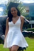 Overall fit amazing. A little tight on the breast but I wouldn't change size - Brianna A.
