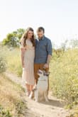 This dress was perfect for my engagement photos! The bust was a little loose on me, but not so much that sizing down would've helped. It was flowy and comfortable, and gave me enough movement in photos without having to manage a full-length maxi while we walked the trail we shot on. - Nicole D.